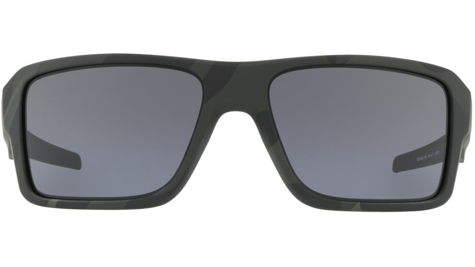 Oakley Standard Issue Double Edge Multicam Black Collection, Black w/Grey, OO9380-1166
