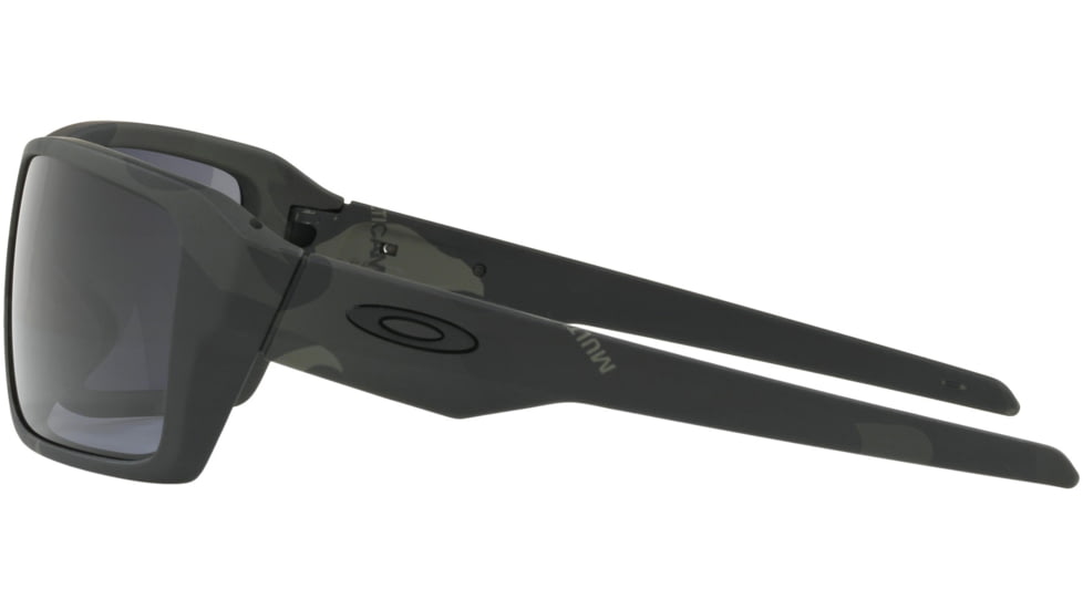 Oakley Standard Issue Double Edge Multicam Black Collection, Black w/Grey, OO9380-1166