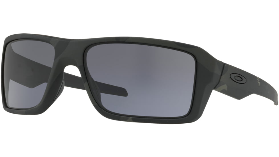 Oakley Standard Issue Double Edge Multicam Black Collection, Black w/Grey, OO9380-1166