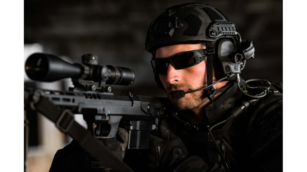 Oakley Standard Issue Double Edge Multicam Black Collection, Black w/Grey, OO9380-1166