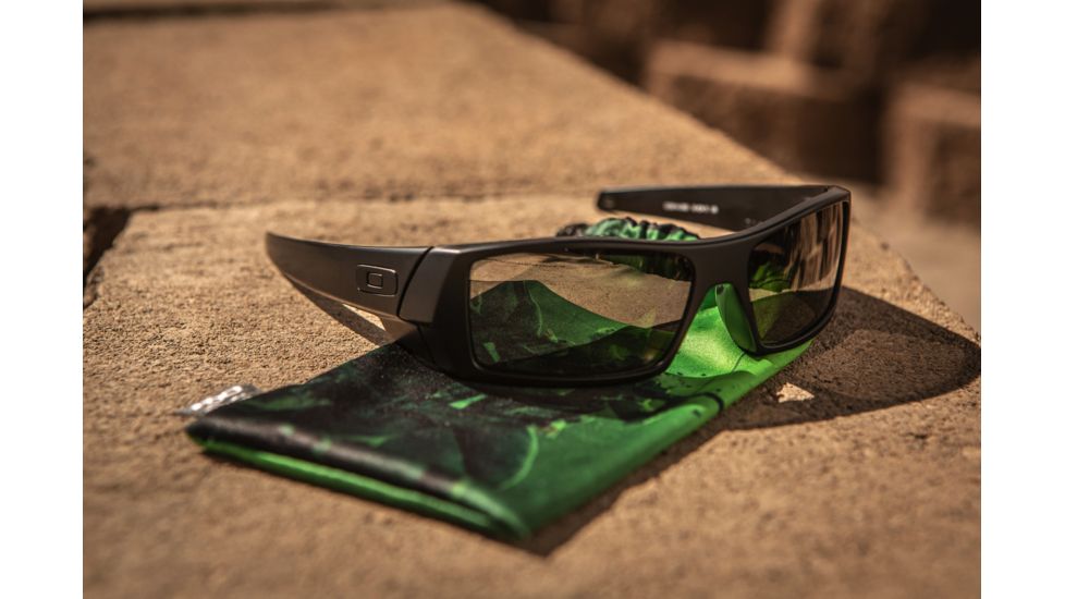 Oakley SI Standard Issue Gascan BlackStandard Issuede Sunglasses, Matte Black w/Prizm Black Polarized, OO9014-2860