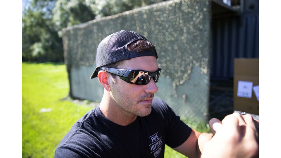 Oakley SI Standard Issue Gascan BlackStandard Issuede Sunglasses, Matte Black w/Prizm Black Polarized, OO9014-2860