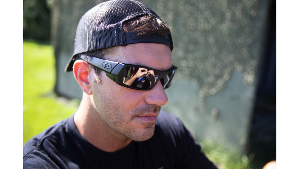 Oakley SI Standard Issue Gascan BlackStandard Issuede Sunglasses, Matte Black w/Prizm Black Polarized, OO9014-2860