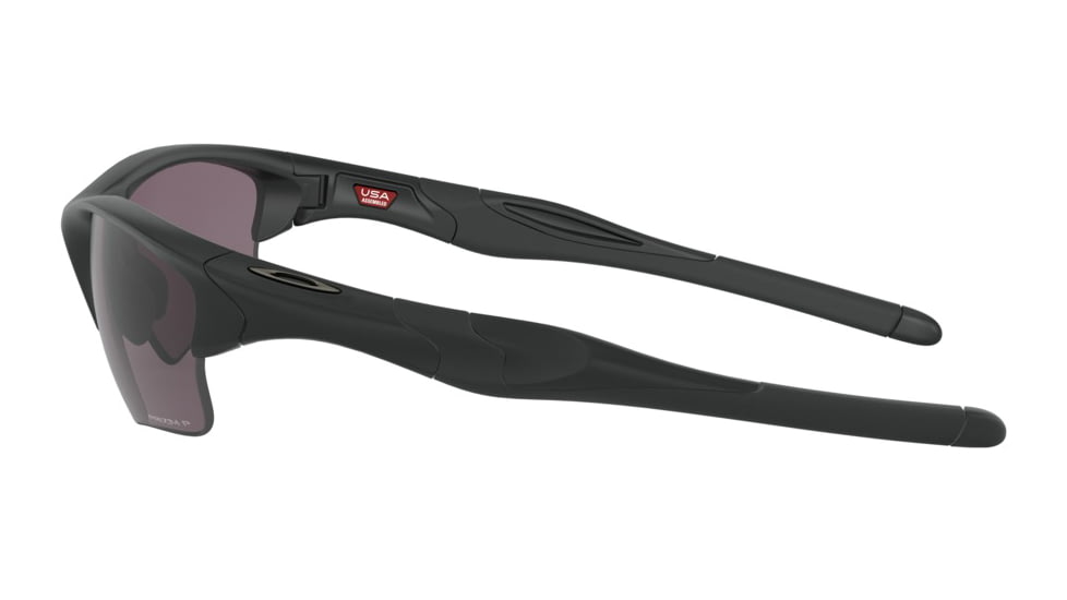 Oakley SI Standard Issue Half Jacket 2.0 XL Sunglasses, Matte Black with Prizm Grey Polarized, OO9154-6262