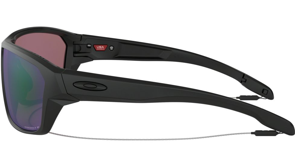 Oakley SI Standard Issue Split Shot Sunglasses, Matte Black with Prizm Maritime Polarized, OO9416-1164