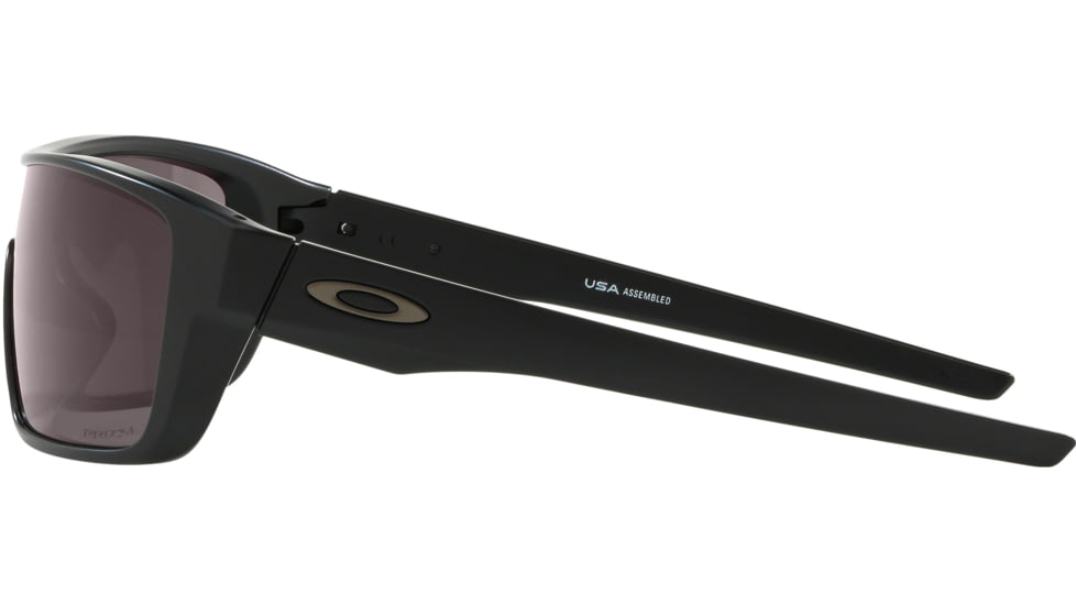 Oakley Standard Issue Straightback Uniform Collection Sunglasses, Matte Black w/Prizm Grey, OO9411-1127