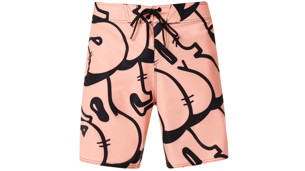 Oakley Staple Graffiti Boardshort I8 Inc - Mens, Kelp Brown, 32, 482599-87A-32