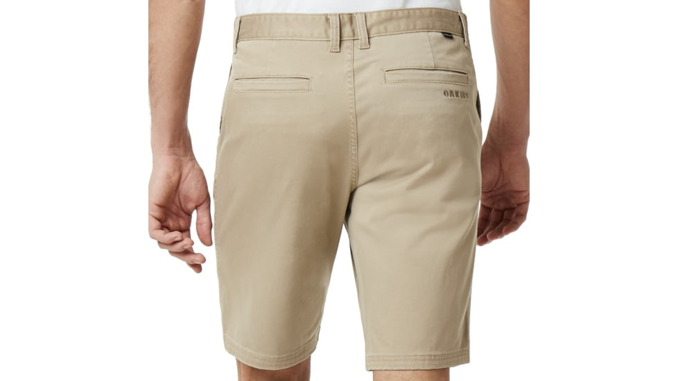 Oakley Stone Wash Chino Short - Mens, Rye, 34, 442528-30W-34