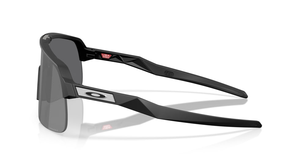 Oakley Sutro Lite S Sunglasses, Matte Black, PRIZM Black, PRIZM Black, OO9496-0134