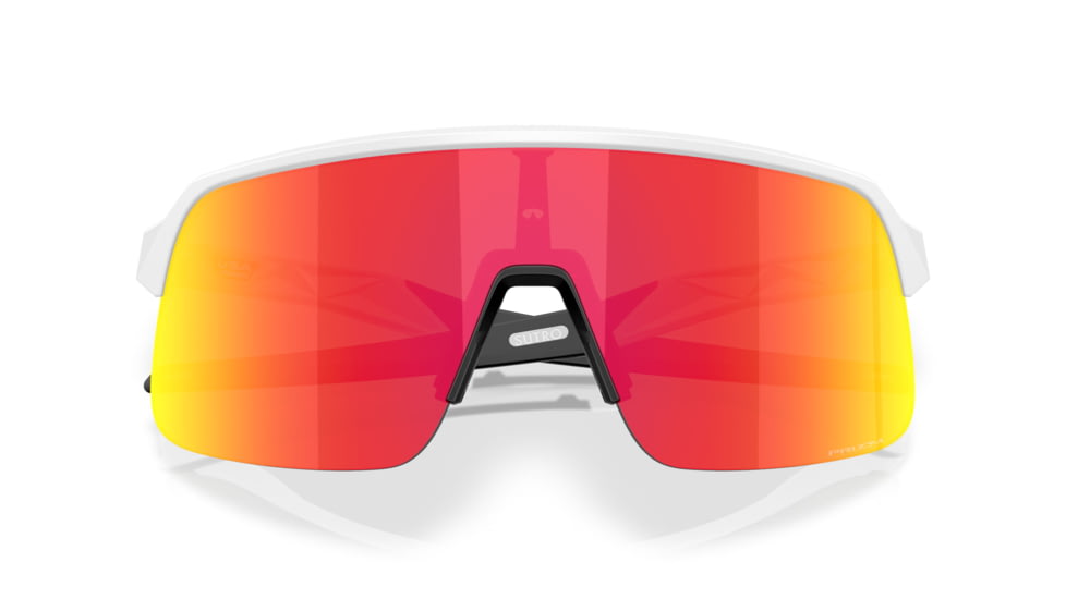 Oakley Sutro Lite S Sunglasses, Matte White, PRIZM Ruby, PRIZM Ruby, OO9496-0234