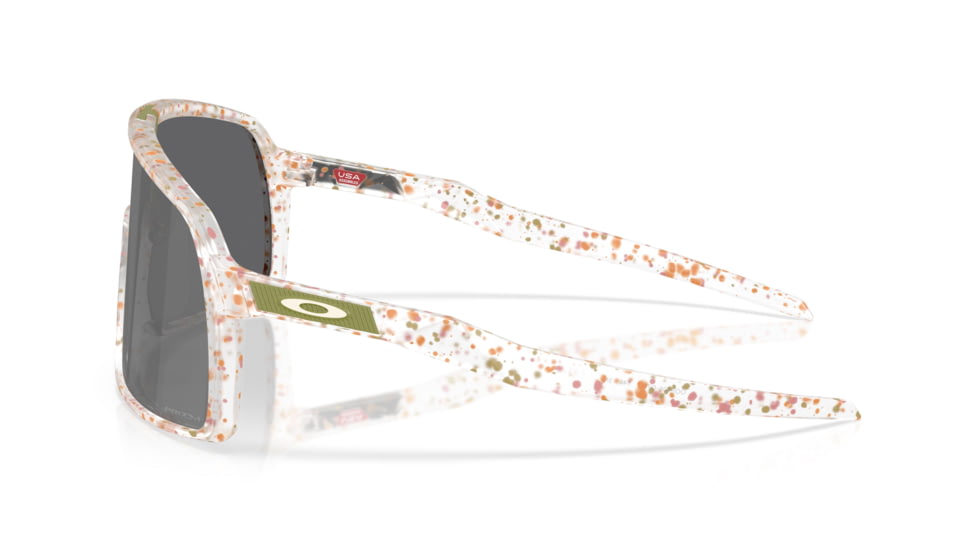Oakley Sutro Sunglasses, Matte Clear Terrazzo, PRIZM Black, PRIZM Black, OO9406-C737