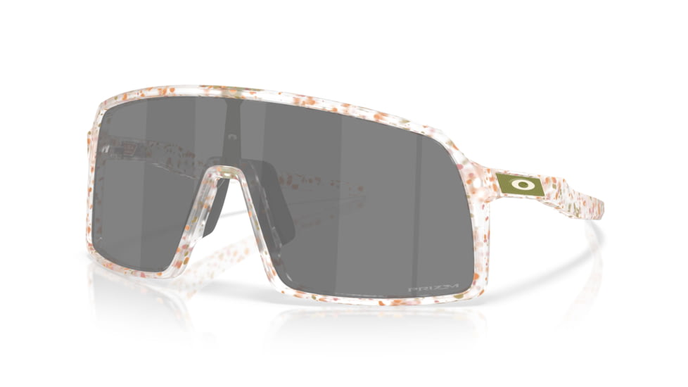 Oakley Sutro Sunglasses, Matte Clear Terrazzo, PRIZM Black, PRIZM Black, OO9406-C737