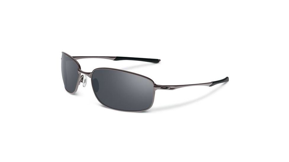 Oakley Taper Mens Sunglasses, Cement Frame, Black Iridium Lens OO4074-01