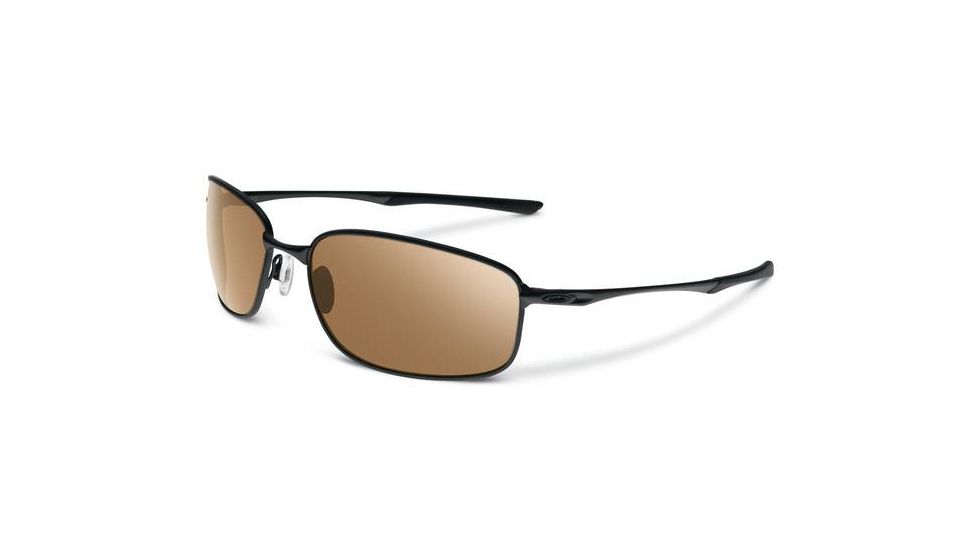 Oakley Taper Mens Sunglasses, Matte Black Frame, Gold Iridium Lens OO4074-03