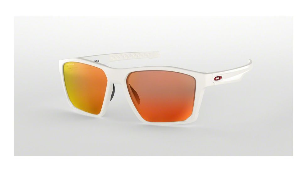 Oakley TARGETLINE OO9397 Sunglasses 939703-58 - Matte White Frame, Prizm Ruby Lenses