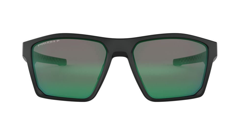 Oakley TARGETLINE OO9397 Sunglasses 939707-58 - Matte Black Frame, Prizm Jade Polarized Lenses
