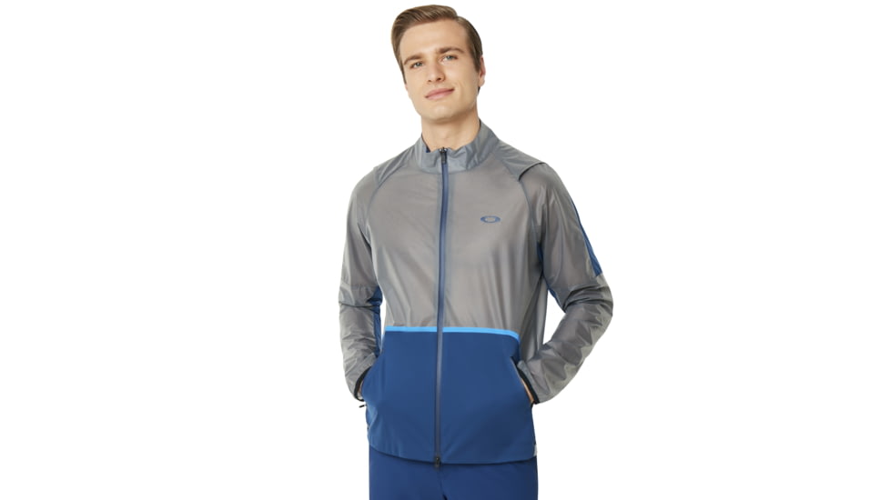 Oakley Targetline Waterproof Fz Shell - Mens, Dark Blue, Medium, 412668-609-M