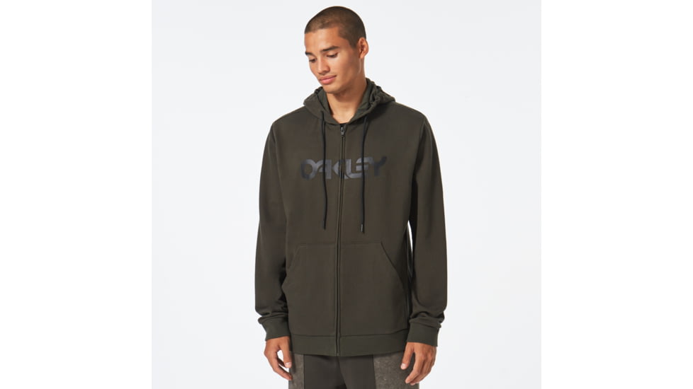 Oakley Teddy Full Zip Hoddie - Mens, New Dark Brush/Black, Medium, FOA403057-DBB-M