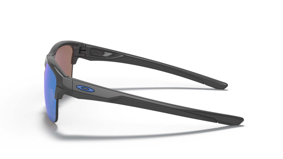 Oakley Thinlink Sunglasses, Dark Gray Frame, Sapphire Iridium Lens, OO9316-04