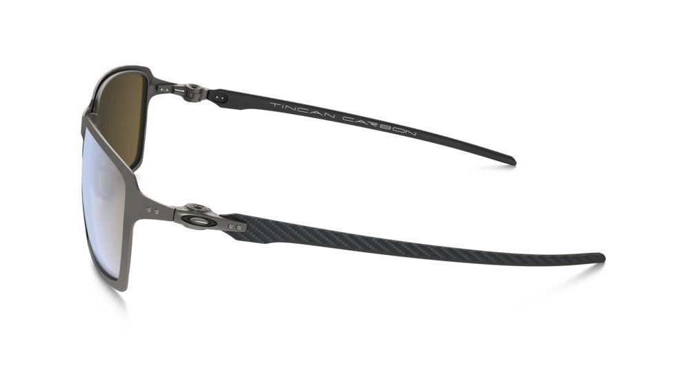 Oakley Tincan Carbon Sunglasses Titanium Frame, Titanium Iridium Polarized Lens-OO6017-05