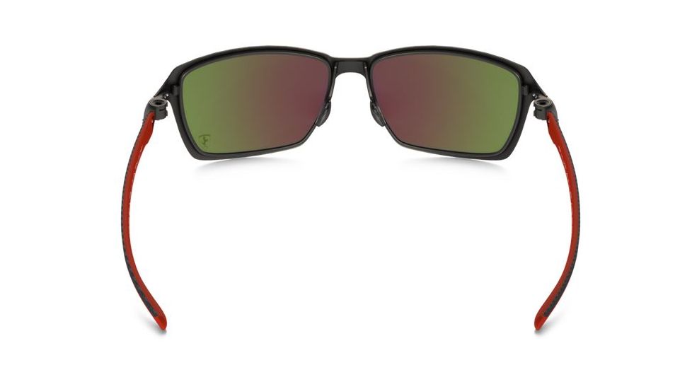 Oakley Tincan Sunglasses Carbon/Carbon Frame, Ruby Iridium Lens-OO6017-07