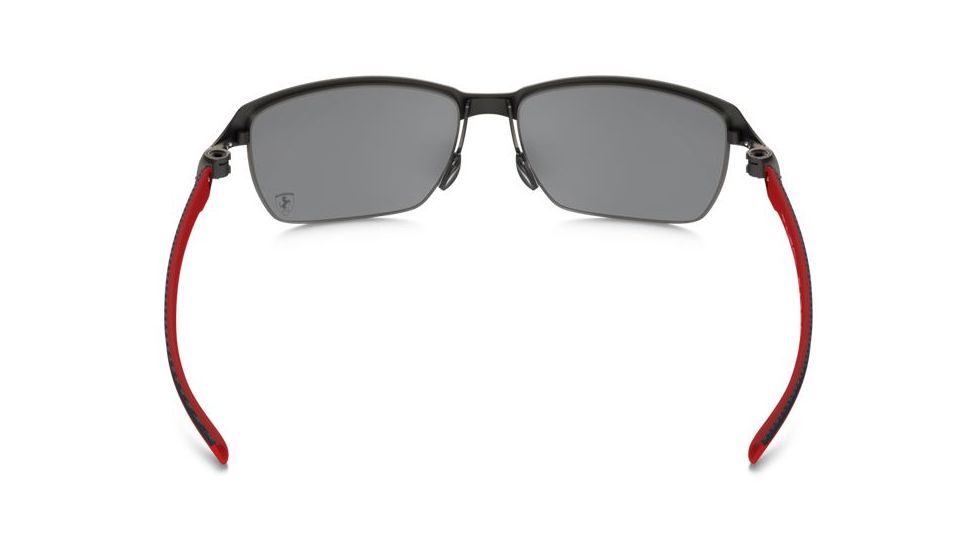Oakley TinFoil Sunglasses Carbon/Carbon Frame, Black Iridium Polarized Lens-OO6018-06