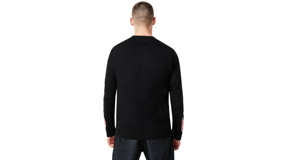 Oakley Tnp Lighting Bolt Long Sleeve T-Shirt - Mens, Blackout, Medium, 457976-02E-M