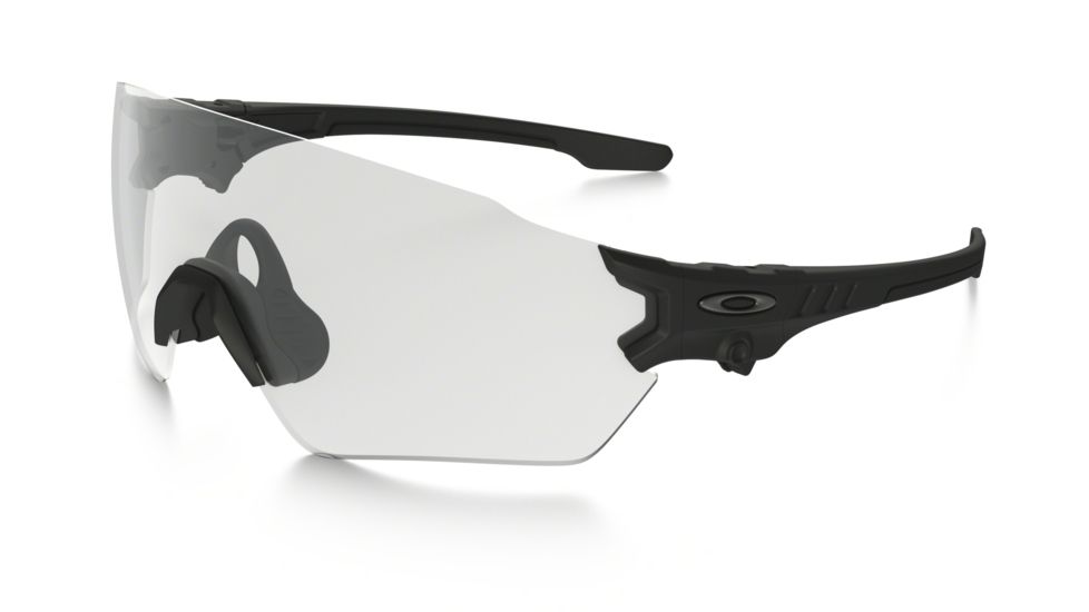 Oakley SI TOMBSTONE SPOIL OO9328 Sunglasses 932801-39 - Matte Black Frame, Clear Lenses