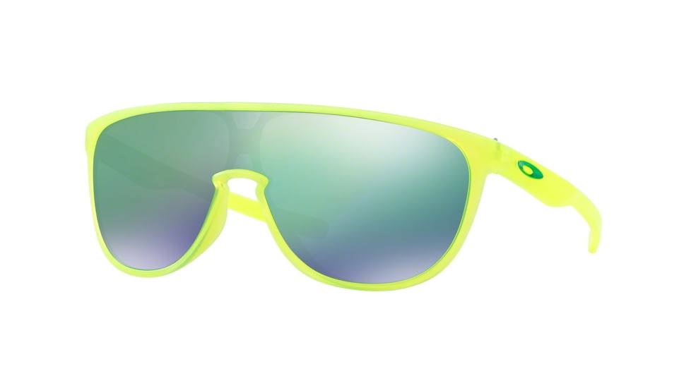 Oakley TRILLBE OO9318 Sunglasses 931807-34 - Matte Uranium Frame, Jade Iridium Lenses