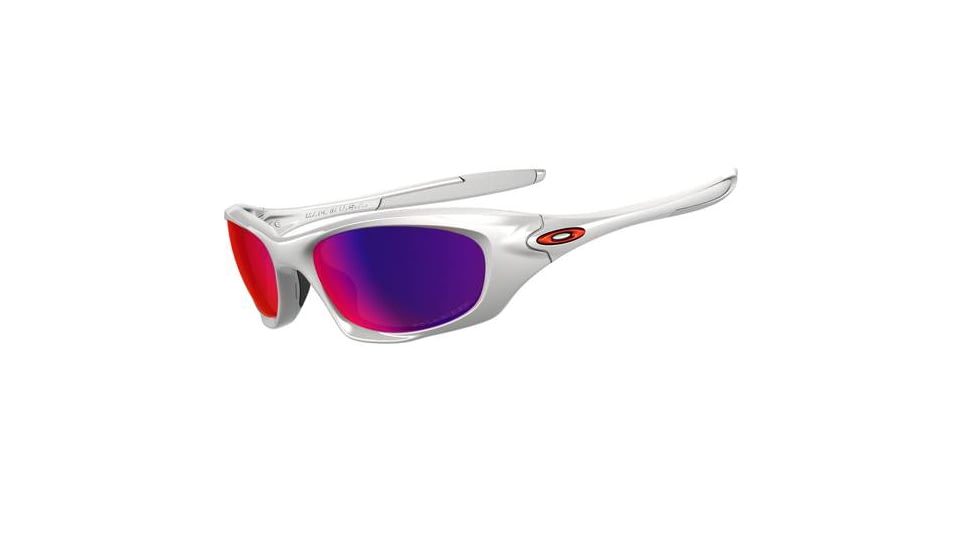Oakley Twenty Sunglasses, Polish White Frame, OO Red Iridium Lens, Polarized OO9157-05