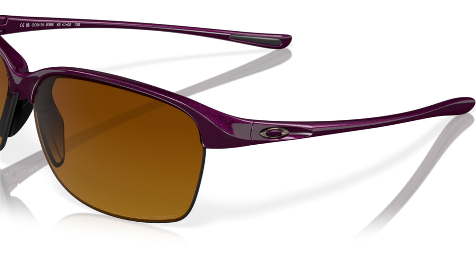 Oakley Unstoppable OO9191 Sunglasses 919103-65 - Raspberry Spritzer Frame, Brown Gradient Polarized Lenses