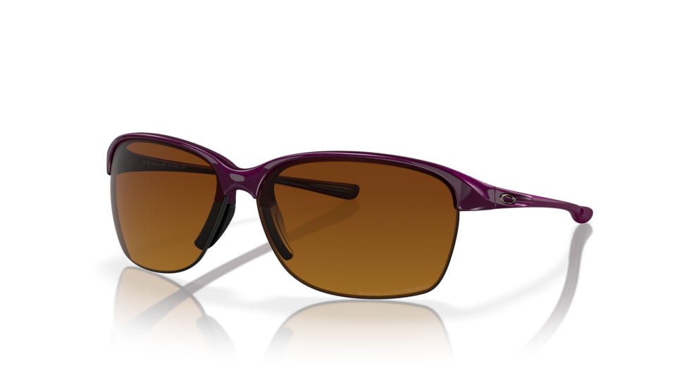 Oakley Unstoppable OO9191 Sunglasses 919103-65 - Raspberry Spritzer Frame, Brown Gradient Polarized Lenses