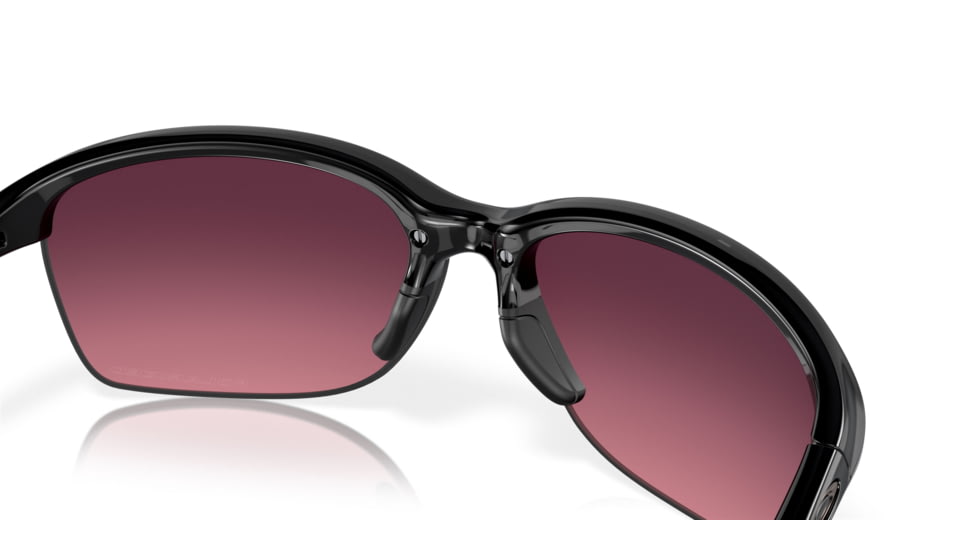 Oakley Unstoppable OO9191 Sunglasses 919110-65 - Polished Black Frame, Rose Gradient Polarized Lenses