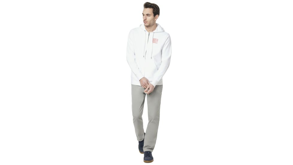 Oakley Urban Stretch Graphic Hoodie - Mens, White, Large 472479-100-L
