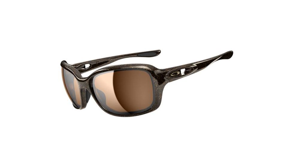 Oakley Urgency Sunglasses - Chocolate Sin Frame and Bronze Polarized Lens OO9158-12