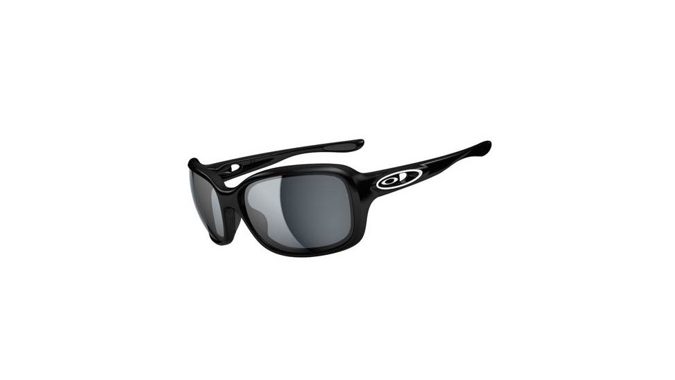 Oakley Urgency Sunglasses, Polished Black Frame, Grey Lens OO9158-03