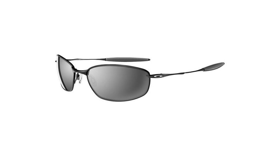 Oakley Whisker Black Frame w/ Black Iridium Lenses Men's Sunglasses 05-715