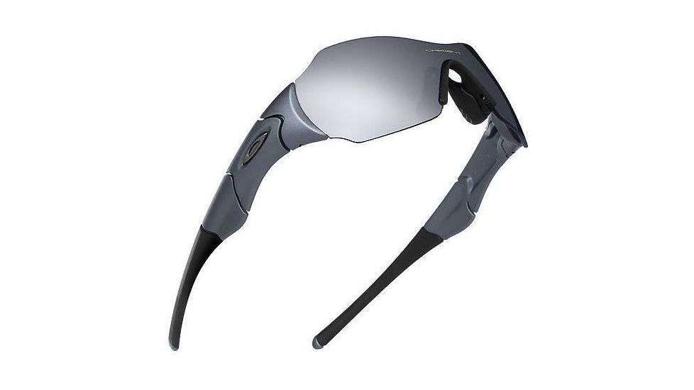 Oakley Zero Dark Grey Frame w/ Black Iridium Lenses Sunglasses 05-286