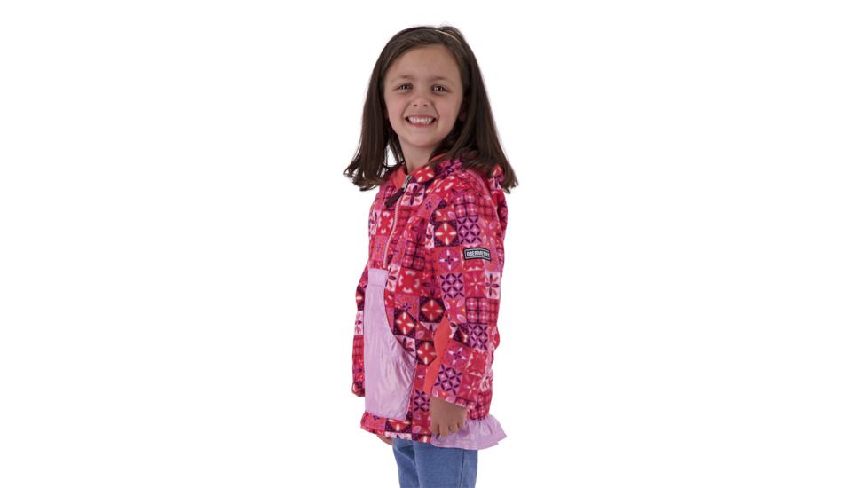 Obermeyer Aiya Fleece Pullover - Girls, Blushing Talave, Extra Small, 57029-BLUSHING TALAVE-XS