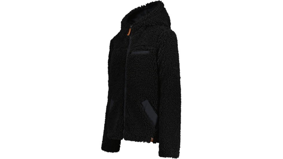 Obermeyer Amelia Sherpa Jacket - Women's, Large, Black, 17064-16009-L