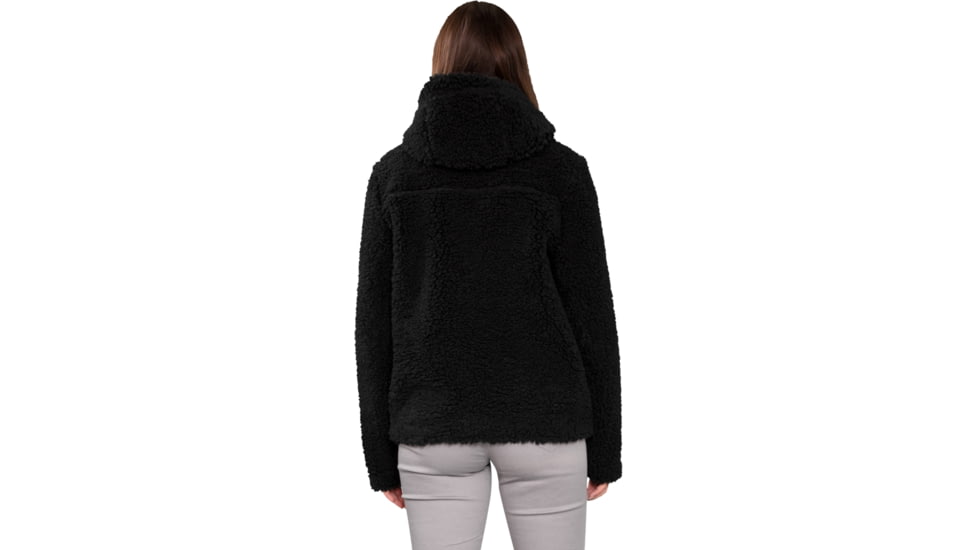 Obermeyer Amelia Sherpa Jacket - Women's, Large, Black, 17064-16009-L