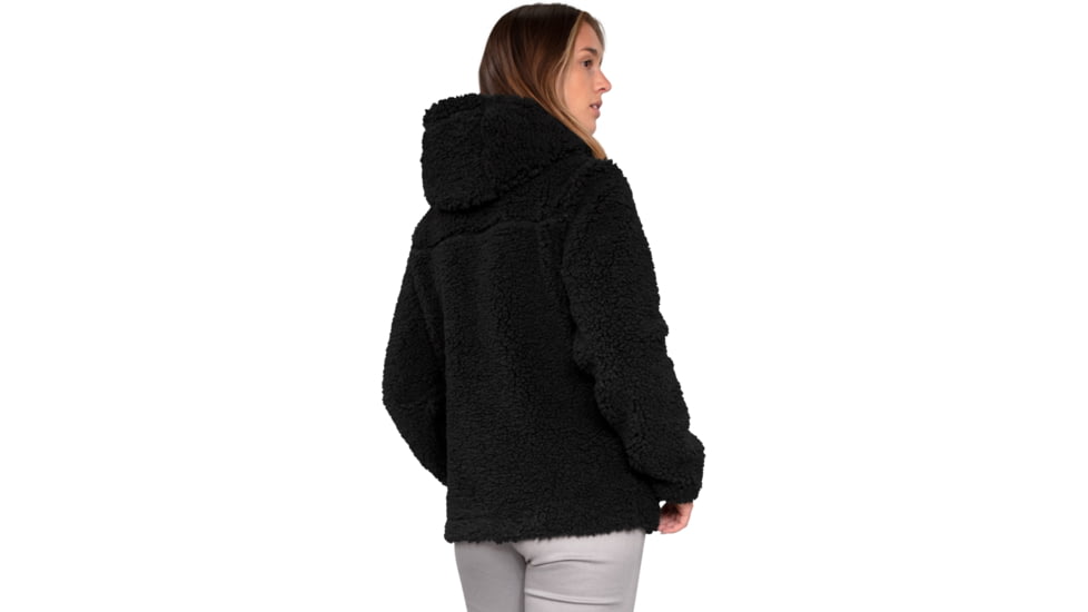 Obermeyer Amelia Sherpa Jacket - Women's, Large, Black, 17064-16009-L