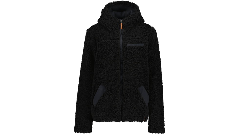 Obermeyer Amelia Sherpa Jacket - Women's, Large, Black, 17064-16009-L