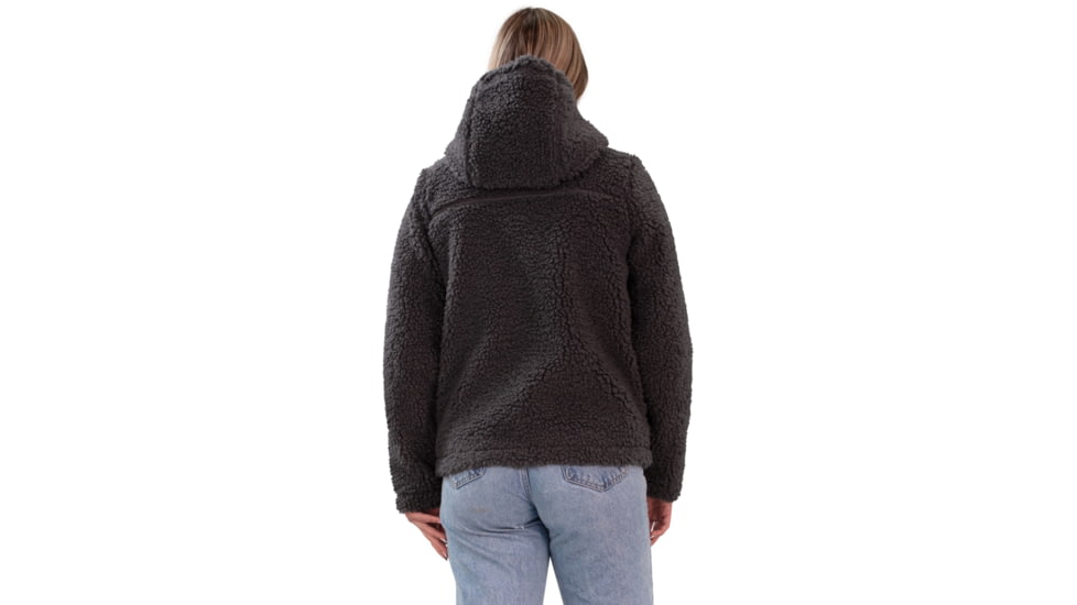 Obermeyer Amelia Sherpa Jacket - Women's, Extra Large, Coal, 17064-20004-XL