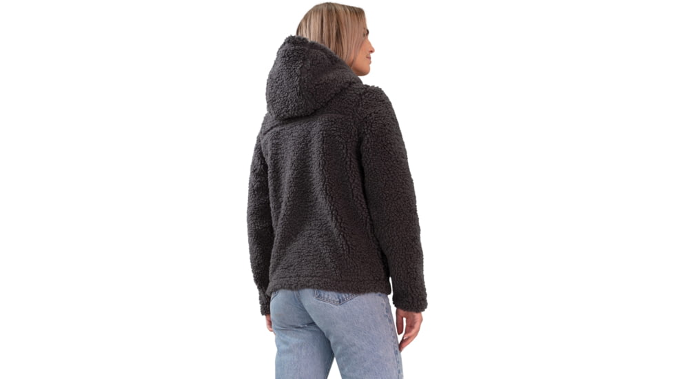 Obermeyer Amelia Sherpa Jacket - Women's, Extra Large, Coal, 17064-20004-XL