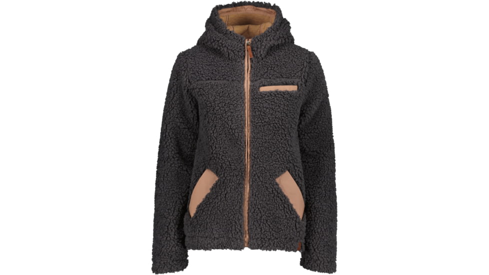 Obermeyer Amelia Sherpa Jacket - Women's, Extra Large, Coal, 17064-20004-XL