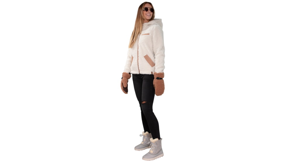 Obermeyer Amelia Sherpa Jacket - Women's, Small, Quartz, 17064-21011-S