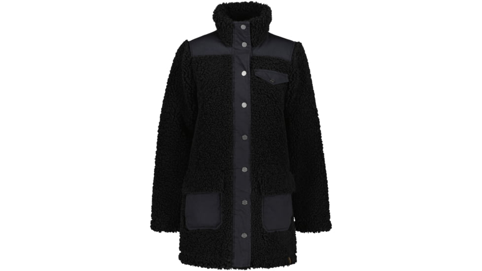 Obermeyer Andie Sherpa Jacket - Women's, Extra Small, Black, 17068-16009-XS