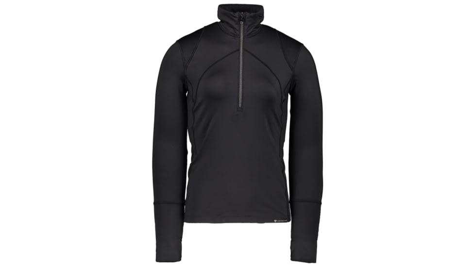 Obermeyer Anya 1/2 Zip Top - Womens, Black, Medium, 19022-16009-M
