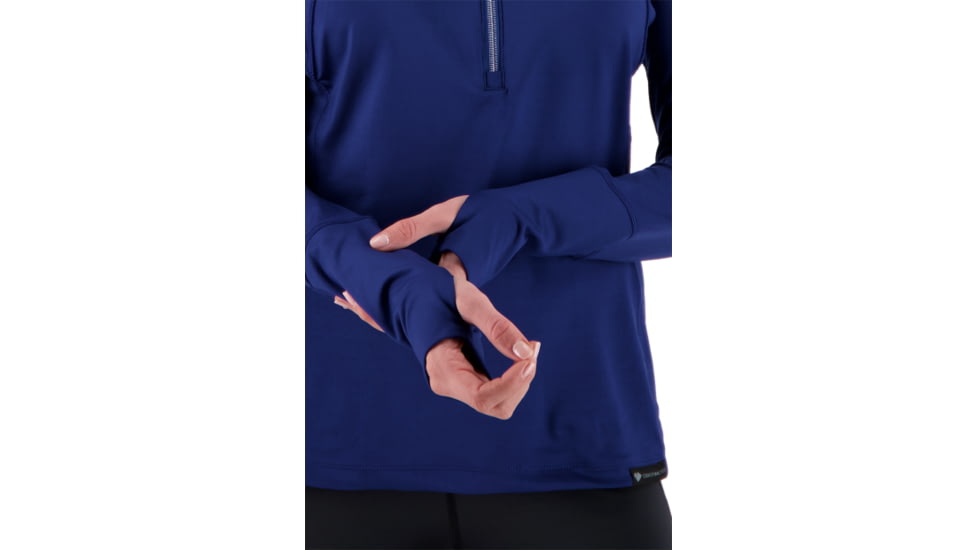 Obermeyer Anya 1/2 Zip Top - Womens, Navy, Extra Large, 19022-20167-XL